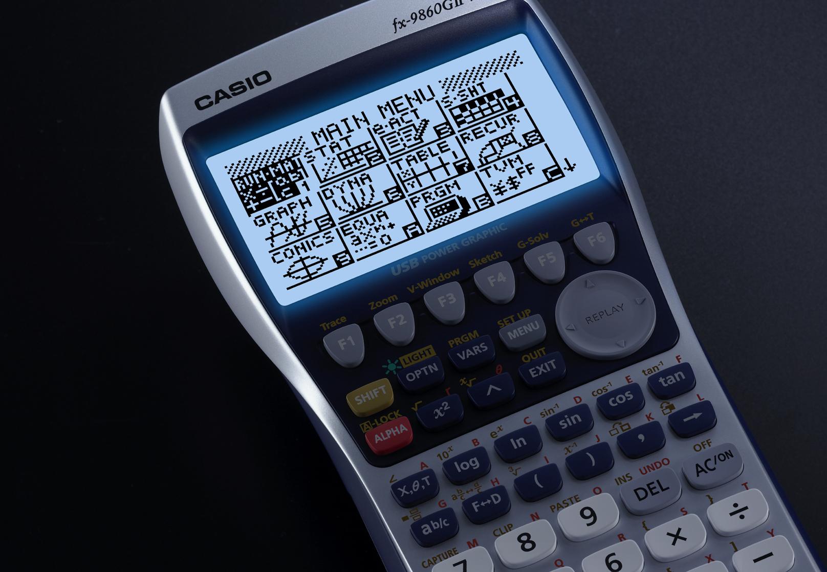 casio fx 9860gii calculator